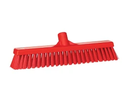 Miotła Vikan 31744 miękko / twarde włosie 410 mm czerwona
