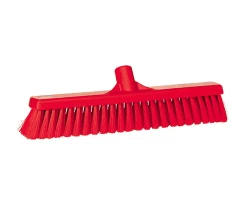 Miotła Vikan 31794 miękkie włosie 410 mm czerwona