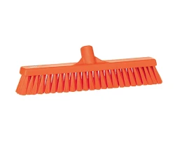 Miotła Vikan 31797 miękkie włosie 410 mm pomarańczowa