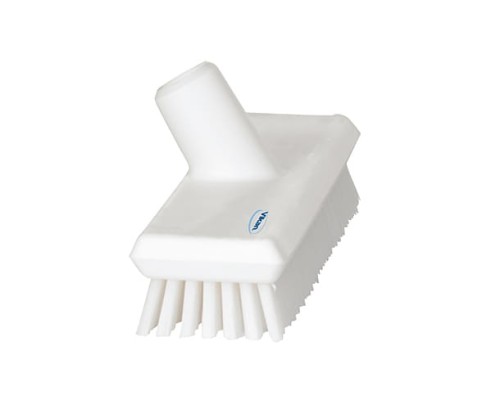 Szczotka Vikan 70415 z przepływem wody twarde włosie 270 mm biała