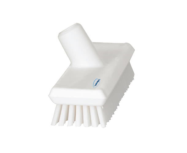 Szczotka Vikan 70415 z przepływem wody twarde włosie 270 mm biała