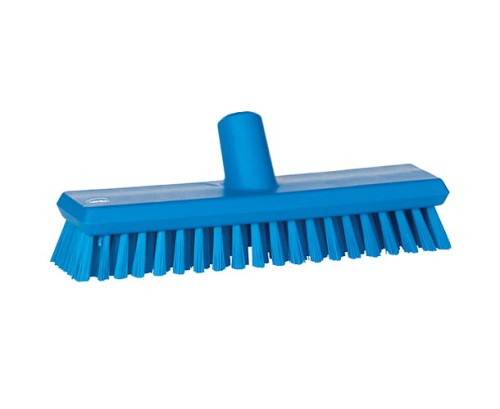 Szczotka Vikan 70433 z przepływem wody średnio twarde włosie 270 mm niebieska