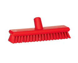 Szczotka Vikan 70434 z przepływem wody średnio twarde włosie 270 mm czerwona