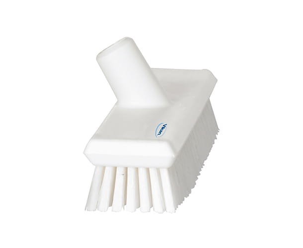 Szczotka Vikan 70435 z przepływem wody średnio twarde włosie 270 mm biała