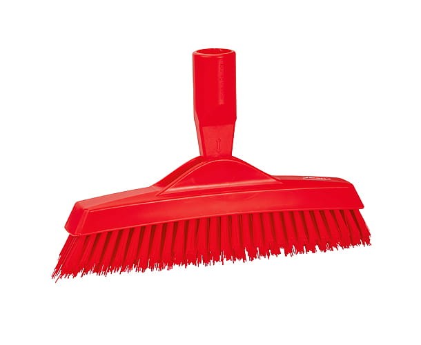 Szczotka Vikan 70404 bardzo twarde włosie 225 mm czerwona