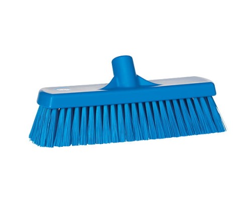 Miotła Vikan 70683 średniej twardości włosie 300 mm niebieska