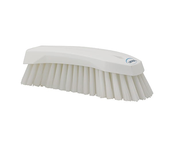 Vikan-38905-bok.jpgSzczotka ręczna Vikan 38905 twarde włosie 200 mm biała