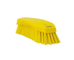 Szczotka ręczna Vikan 38906 twarde włosie 200 mm żółta