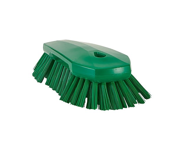 Szczotka ręczna Vikan 38922 bardzo twarde włosie 240 mm zielona