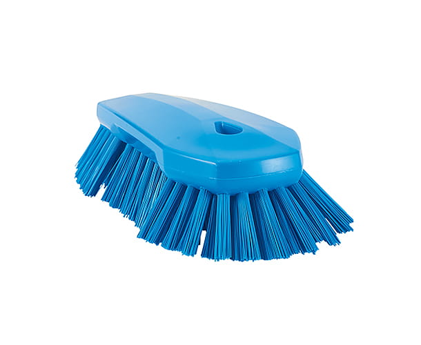 Szczotka ręczna Vikan 38923 bardzo twarde włosie 240 mm niebieska