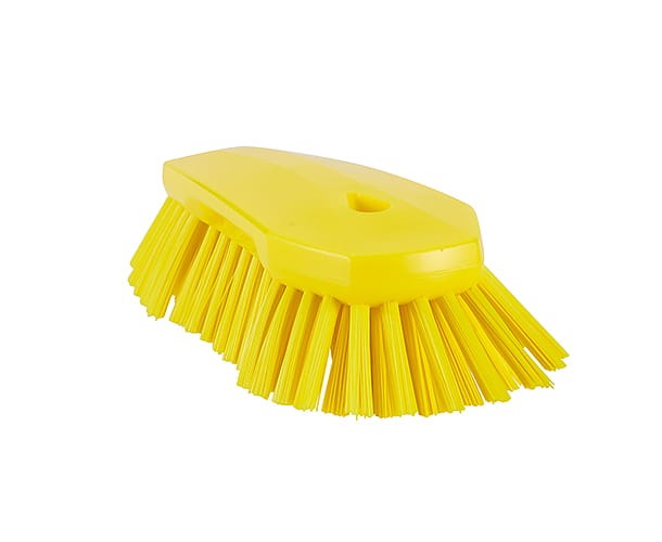 Szczotka ręczna Vikan 38926 bardzo twarde włosie 240 mm żółta