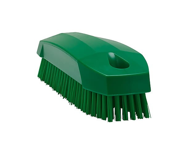 Szczotka ręczna Vikan 64402 twarde włosie 130 mm zielona