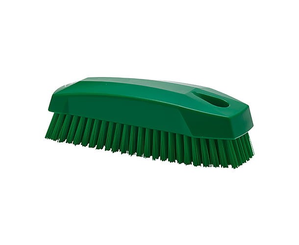 Szczotka ręczna Vikan 64402 twarde włosie 130 mm zielona