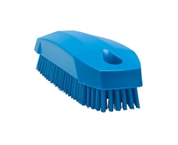Szczotka ręczna Vikan 64403 twarde włosie 130 mm niebieska