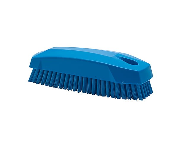 Szczotka ręczna Vikan 64403 twarde włosie 130 mm niebieska