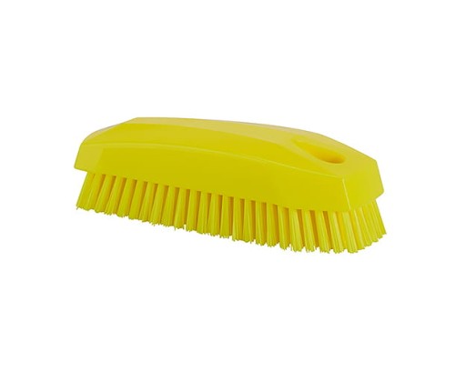 Szczotka ręczna Vikan 64406 twarde włosie 130 mm żółta