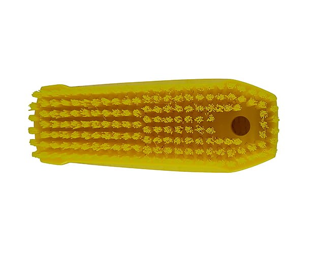 Szczotka ręczna Vikan 64406 twarde włosie 130 mm żółta