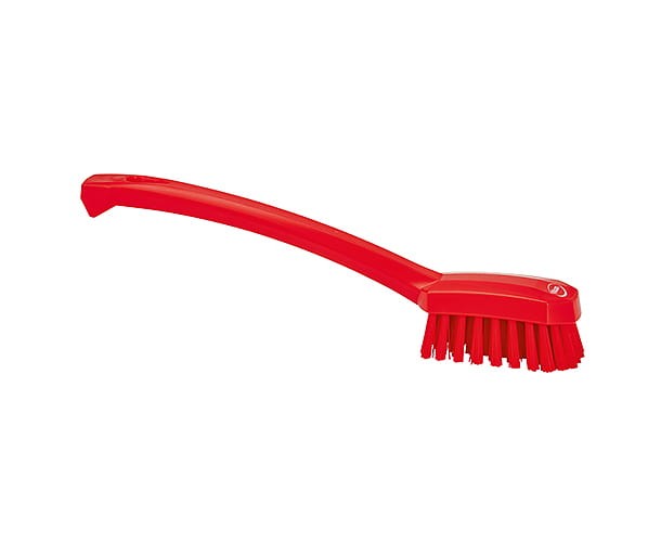 Szczotka ręczna Vikan 30884 średniej twardości włosie 260 mm czerwona