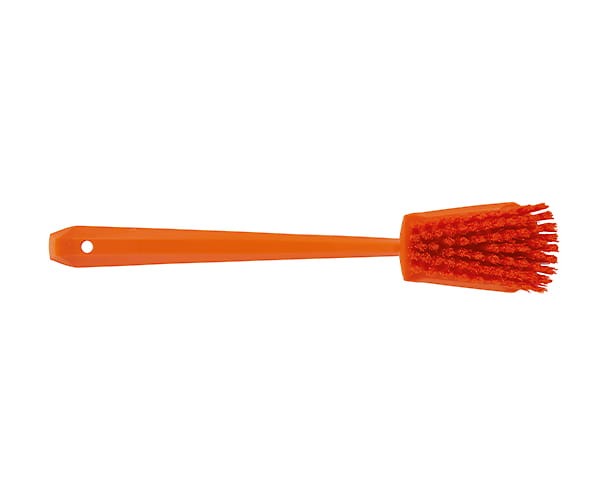 Szczotka ręczna Vikan 41867 twarde włosie 415 mm pomarańczowa
