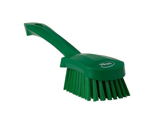 Szczotka ręczna Vikan 41922 twarde włosie 270 mm zielona