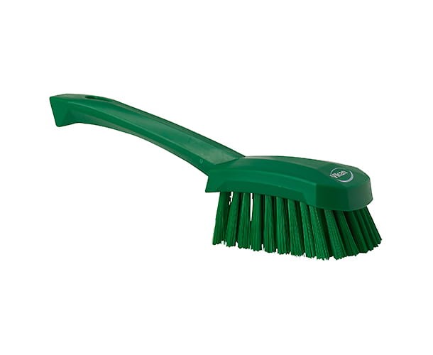Szczotka ręczna Vikan 41922 twarde włosie 270 mm zielona