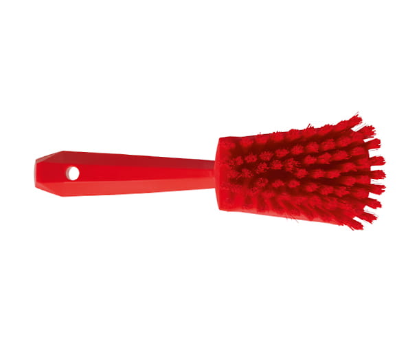 Szczotka ręczna Vikan 41924 twarde włosie 270 mm czerwona