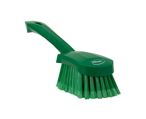 Szczotka ręczna Vikan 41942 miękkie rozszczepione włosie 270 mm zielona