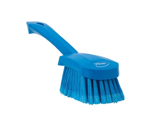 Szczotka ręczna Vikan 41943 miękkie rozszczepione włosie 270 mm niebieska