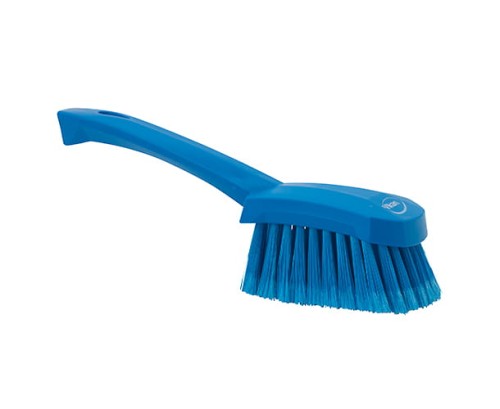 Szczotka ręczna Vikan 41943 miękkie rozszczepione włosie 270 mm niebieska