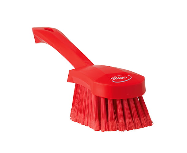 Szczotka ręczna Vikan 41944 miękkie rozszczepione włosie 270 mm czerwona