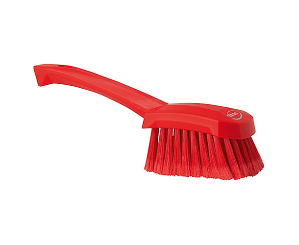 Szczotka ręczna Vikan 41944 miękkie rozszczepione włosie 270 mm czerwona