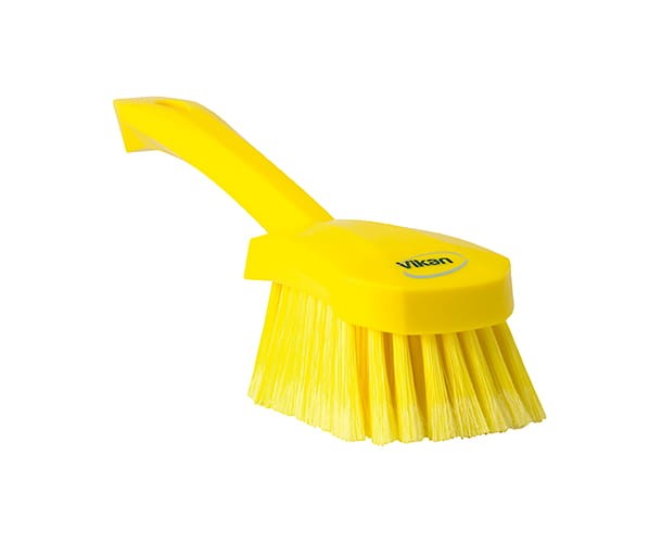 Szczotka ręczna Vikan 41946 miękkie rozszczepione włosie 270 mm żółta