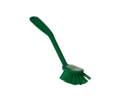 Szczotka ręczna Vikan 42372 średniej twardości włosie 280 mm zielona