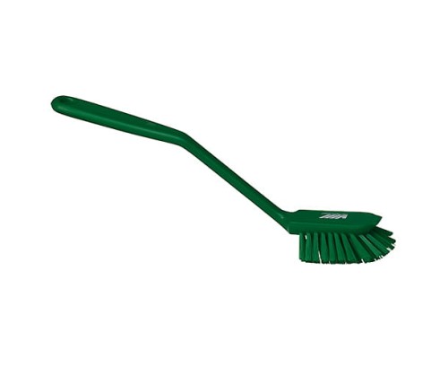 Szczotka ręczna Vikan 42372 średniej twardości włosie 280 mm zielona