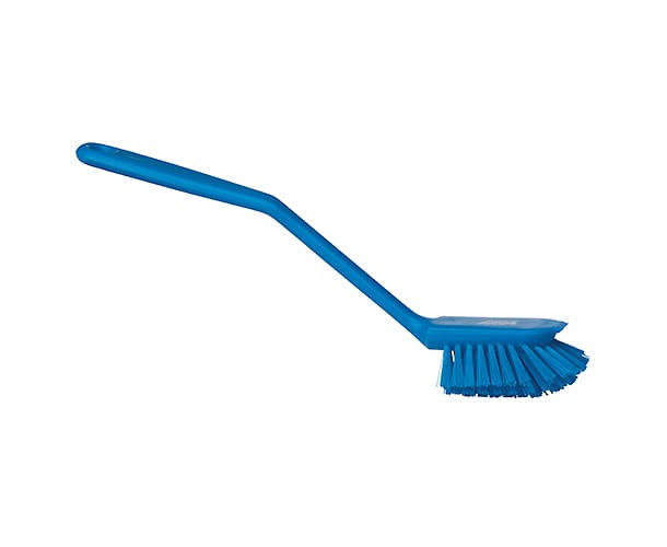 Szczotka ręczna Vikan 42373 średniej twardości włosie 280 mm niebieska