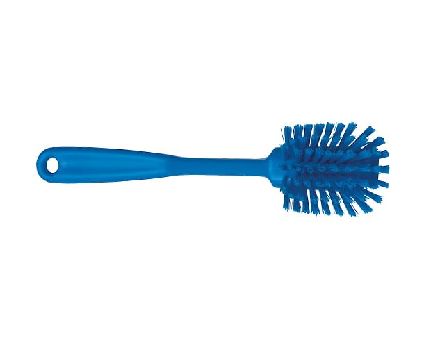 Szczotka ręczna Vikan 42373 średniej twardości włosie 280 mm niebieska