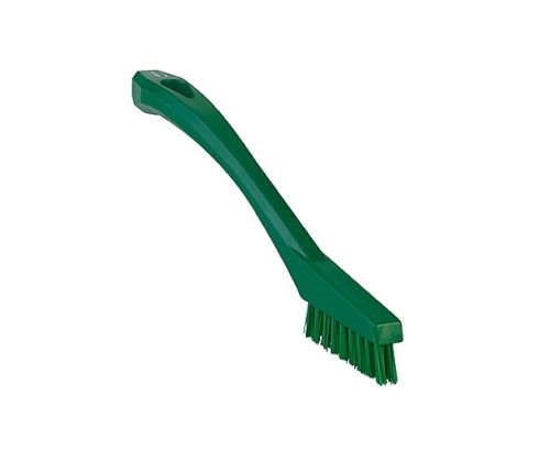 Szczotka ręczna Vikan 44012 bardzo twarde włosie 205 mm zielona
