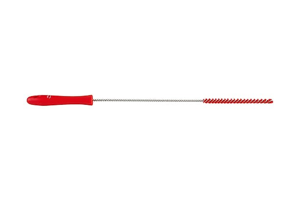 Szczotka do rur Vikan 53754 twarde włosie 480 mm czerwona
