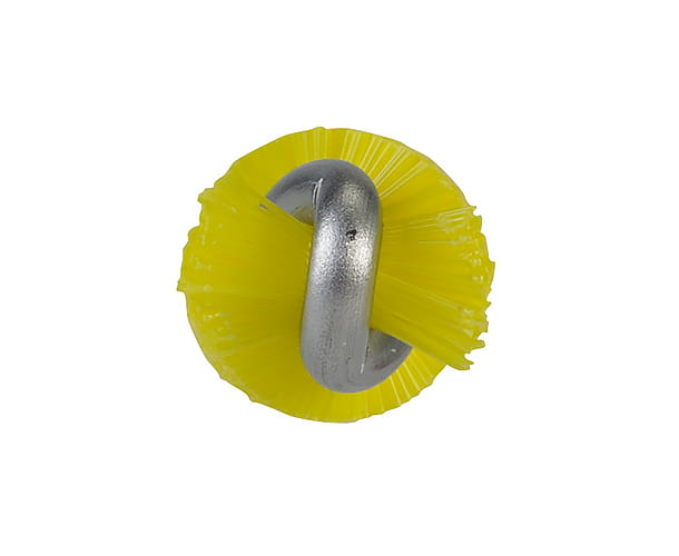Szczotka do rur Vikan 53756 twarde włosie 480 mm żółta