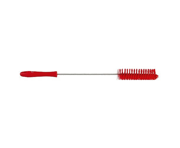 Szczotka do rur Vikan 53784 twarde włosie 510 mm czerwona