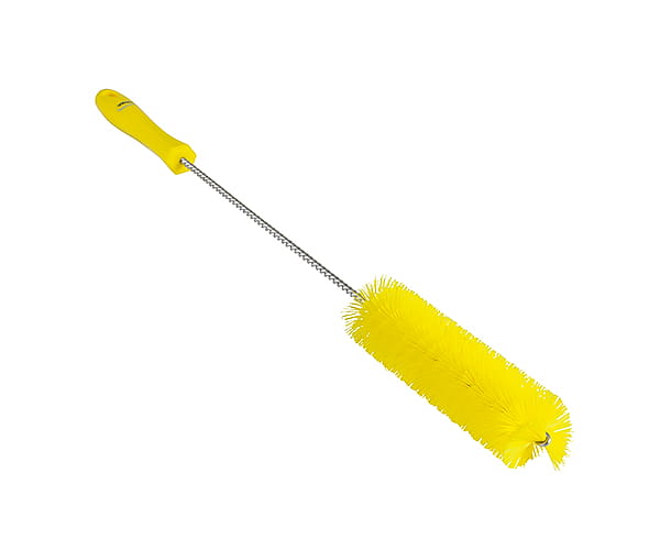 Szczotka do rur Vikan 53786 twarde włosie 510 mm żółta