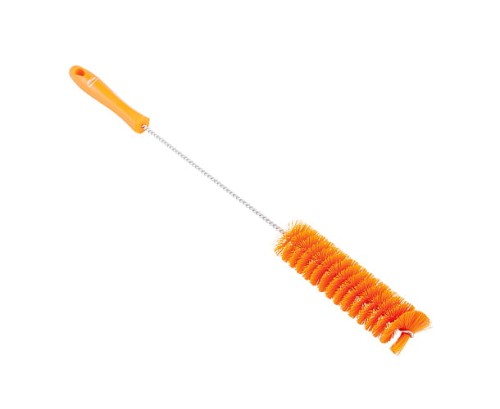 Szczotka do rur Vikan 53787 twarde włosie 510 mm pomarańczowa