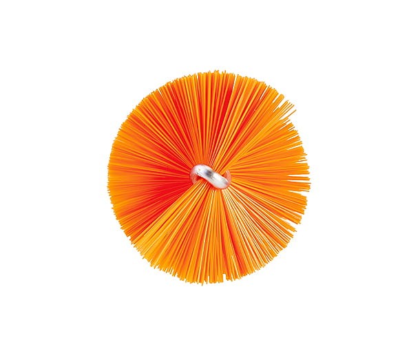 Szczotka do rur Vikan 53787 twarde włosie 510 mm pomarańczowa