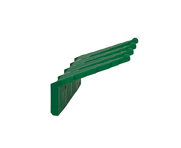 Uchwyt ścienny / wieszak Vikan 06152 240 mm zielony
