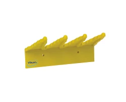 Uchwyt ścienny / wieszak  Vikan 06156 240 mm żółty