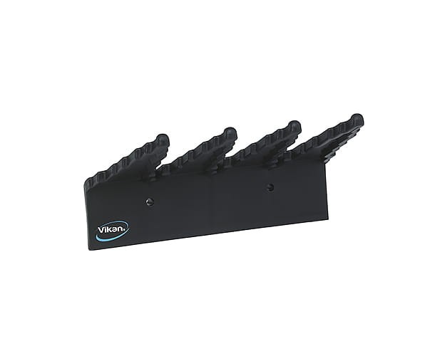 Uchwyt ścienny / wieszak Vikan 06159 240 mm czarny