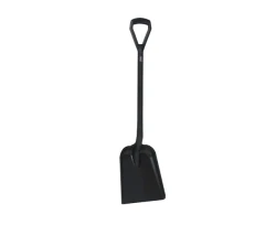 Łopata z uchwytem D Vikan 56259 1040 mm czarna