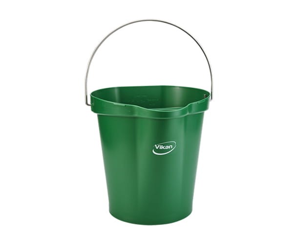 Wiadro Vikan 56862 pojemność 12 l zielone