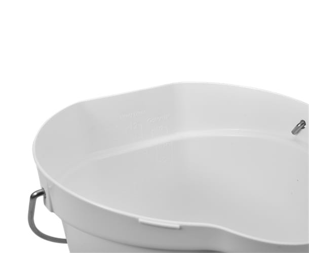 Wiadro Vikan 56865 pojemność 12 l białe