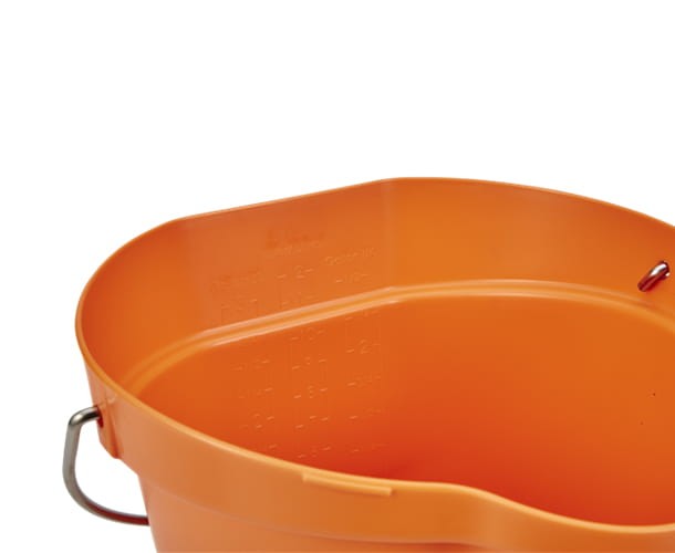 Wiadro Vikan 56867 pojemność 12 l pomarańczowe